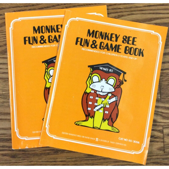 Radio Shack Electronic Monkey-See Fun & Game Math Book Learning Toy Tested Works - Picture 10 of 16